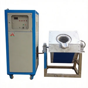 Industrial Electric Induction Melting Furnace for Gold, Copper and Steel