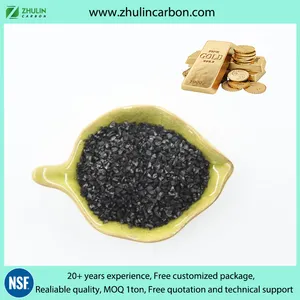 Gold Recovery Activated Carbon 6x12 Mesh Granular
