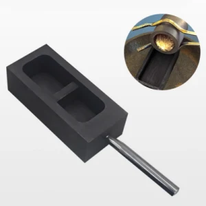 Wear Resistant Graphite Casting Mould for Gold and Silver
