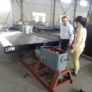 Wilfley Wet Shaking Table Concentrator for Gravity Gold Recovery