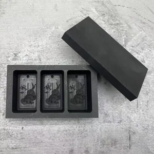 Perforated Graphite Ingot Mould for Gold and Silver Bars